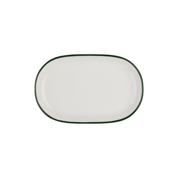 Блюдо овальное 33 см ID FINE, Modest Green (6)