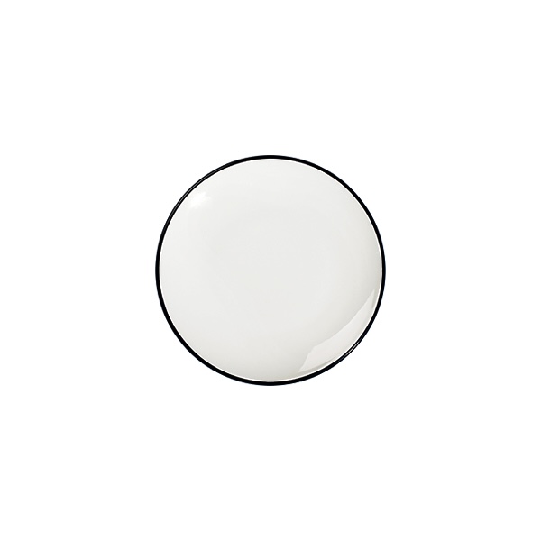 Тарелка 23 см ID FINE, Modest Black