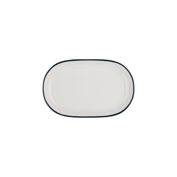 Блюдо овальное 28 см ID FINE, Modest Navy (6)