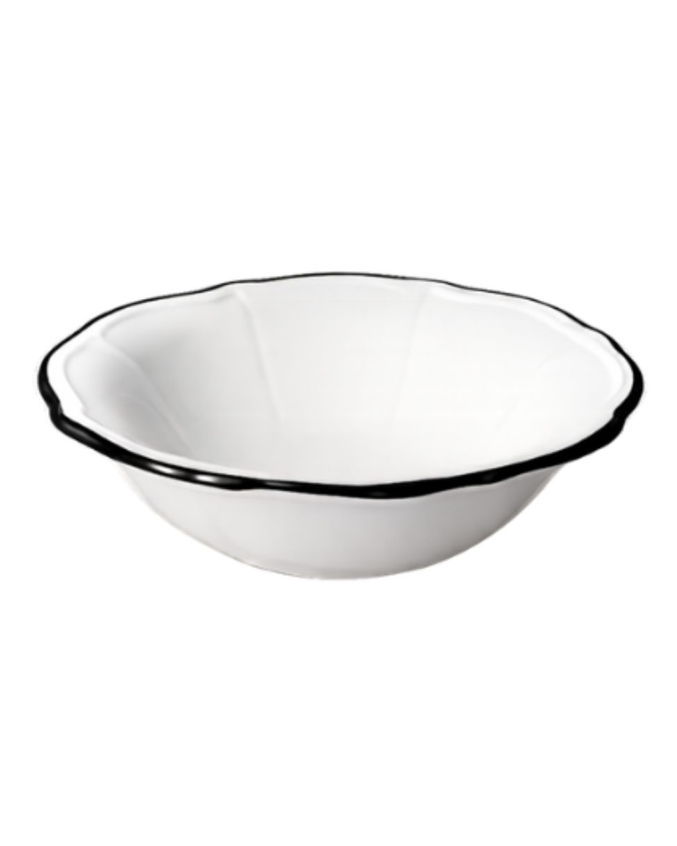 Салатник 25 см 900 мл, 1972 by ID FINE, Line Black (6)
