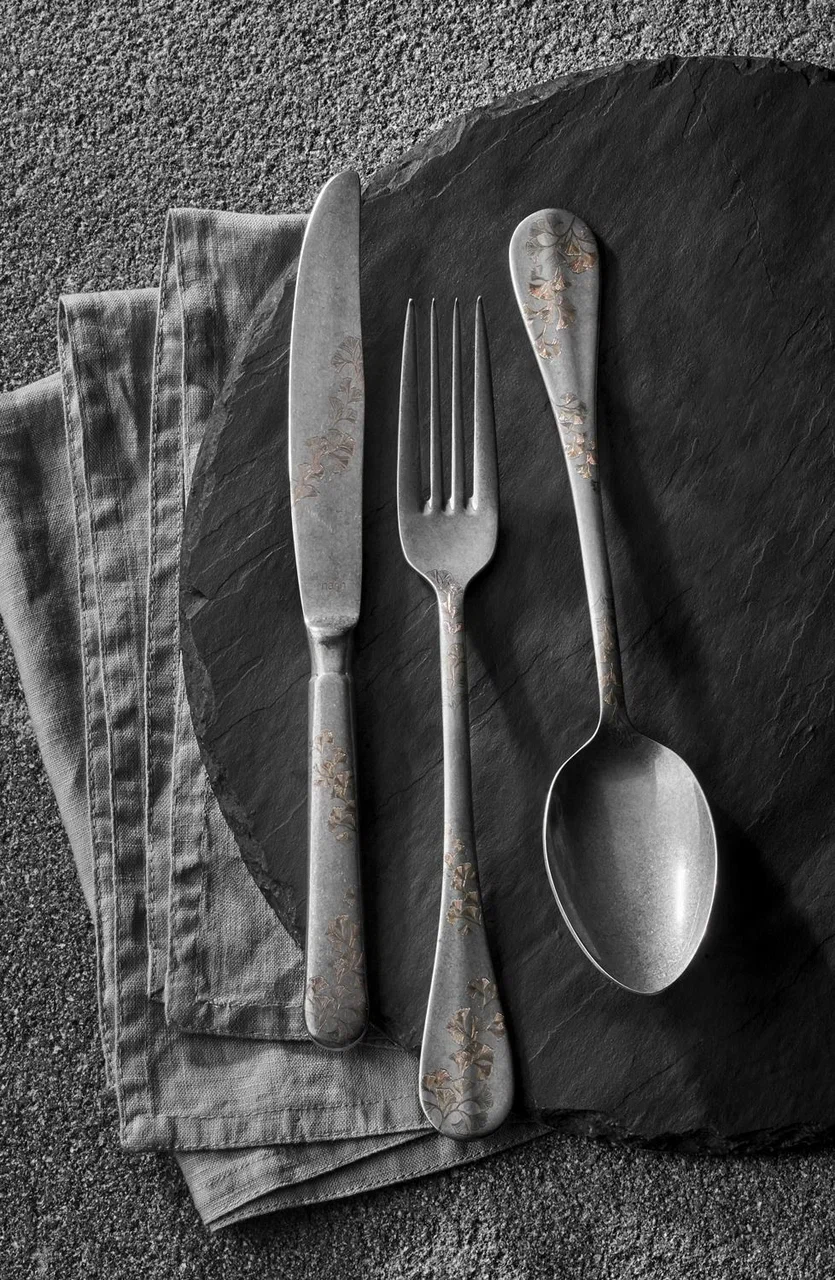 Вилка столовая 21,7 см NARIN, Baget Retro Cornflower