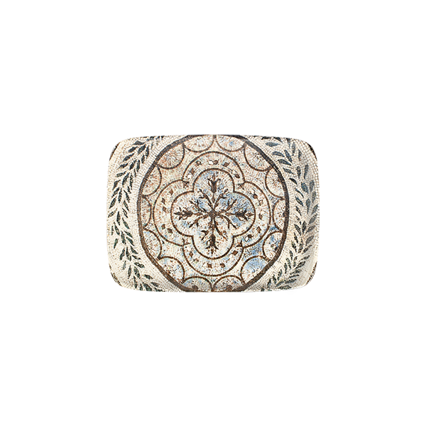 Блюдо прямоугольное 27х20 см ID FINE, Pietra