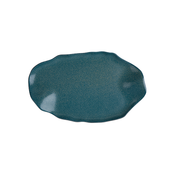 Блюдо овальное 30 см ROOTS, Teal (6)