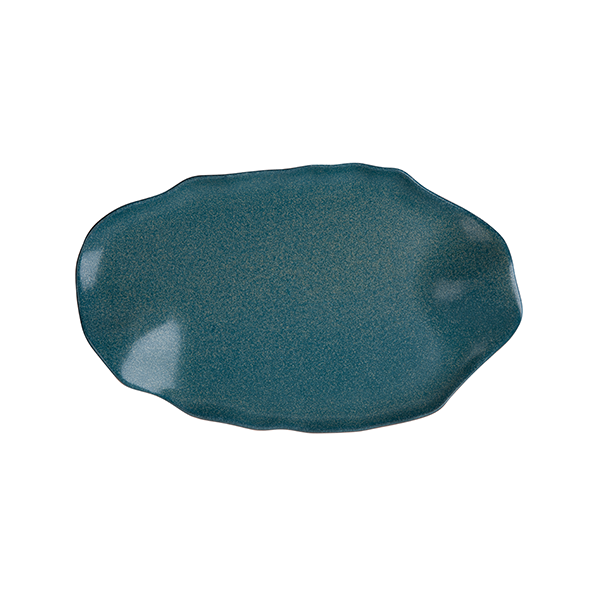 Блюдо овальное 33 см ROOTS, Teal (6)