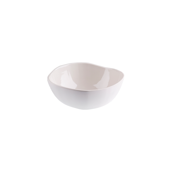 Салатник с неровным краем 20 см 1250 мл ROOTS,  Dove (6)