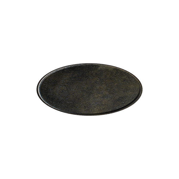 Блюдо овальное 32 см ID FINE, Visto Black (6)