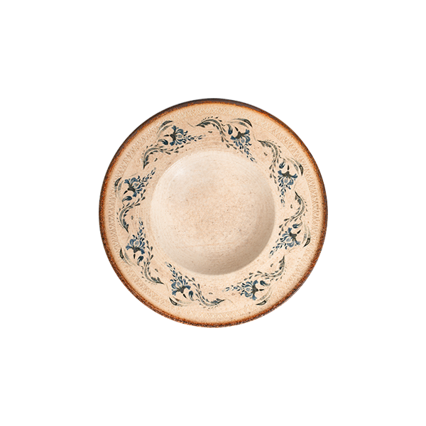 Тарелка глубокая с бортами 29 см 460 мл ID FINE, Voyage Navy (6)