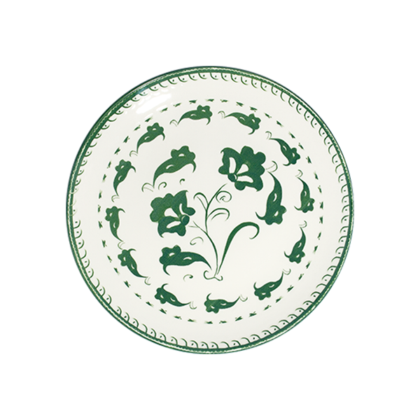 Тарелка 25 см 1972 by ID FINE, Eden Green (6)