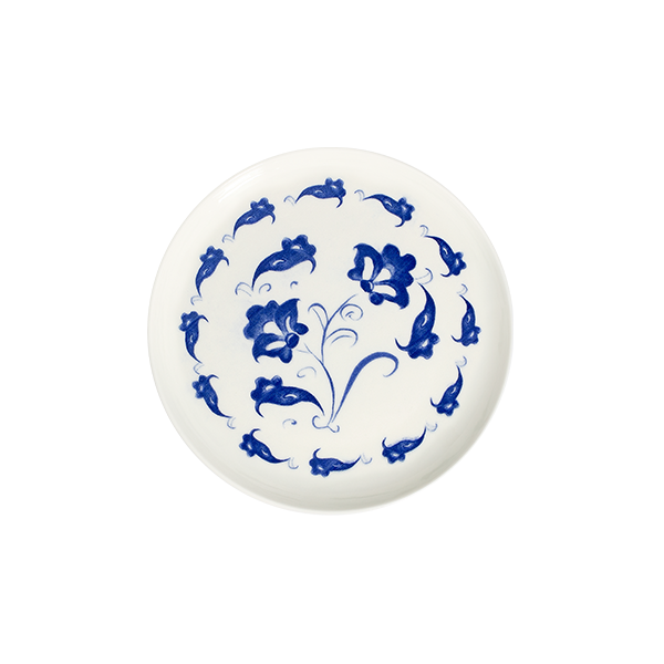 Тарелка глубокая 20 см 550 мл 1972 by ID FINE,  Eden Blue (12)