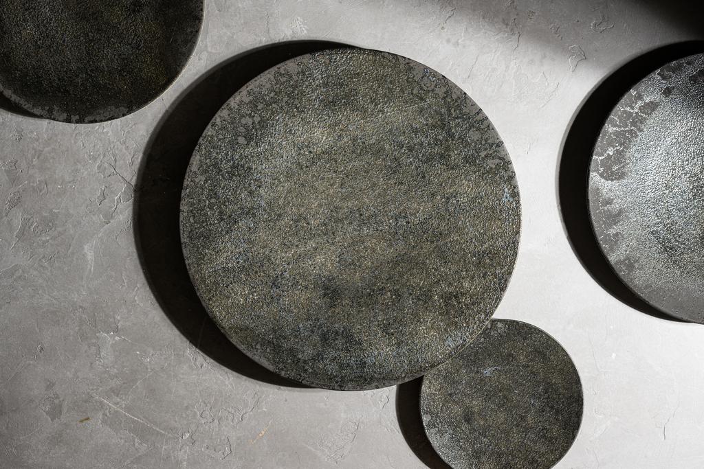 Тарелка Toi 25 см ID FINE, Visto Black (12)