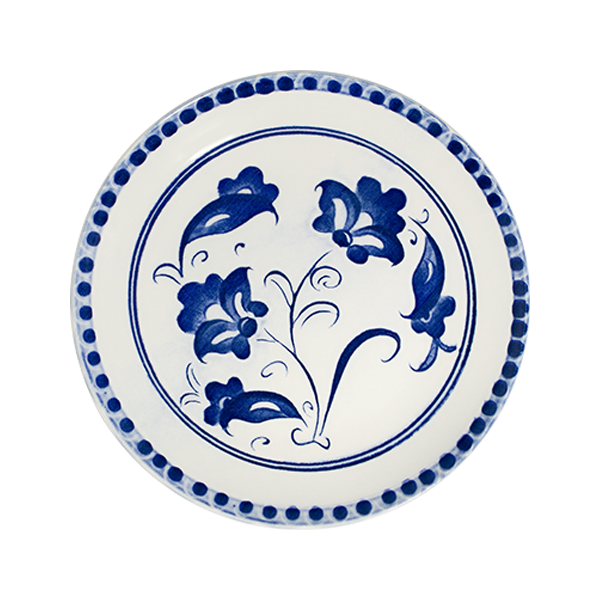 Тарелка 28 см 1972 by ID FINE, Petal Blue (6)