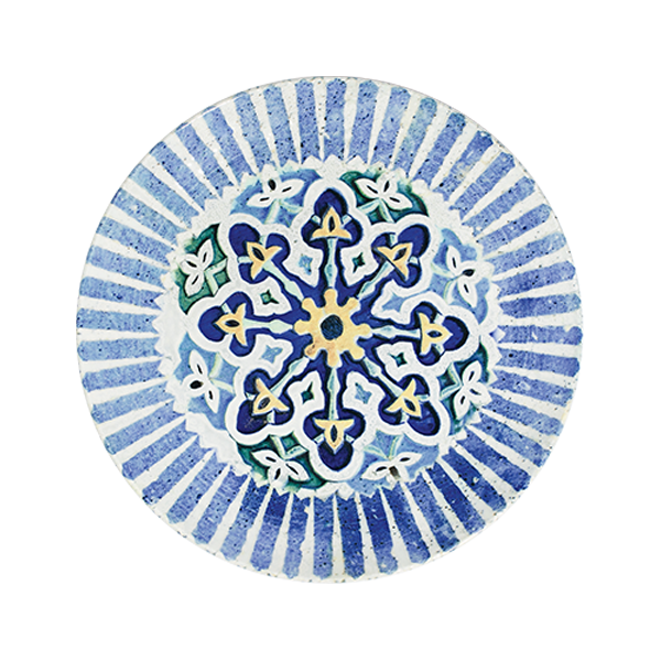 Тарелка 28 см, 1972 by ID FINE, Cordoba Blue (6)