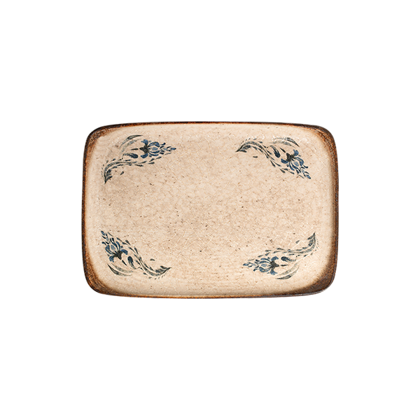 Блюдо прямоугольное 33х23 см ID FINE, Voyage Navy (6)