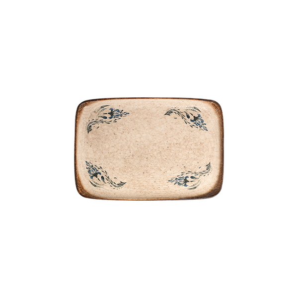 Блюдо прямоугольное 27х20 см ID FINE, Voyage Navy (6)