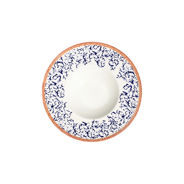 Тарелка глубокая с бортами 29 см 460 мл ID FINE, Venecia Navy (6)