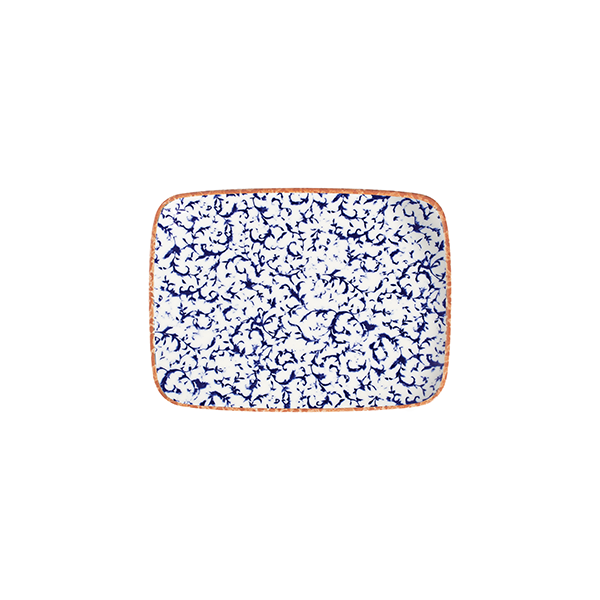 Блюдо прямоугольное 27х20 см ID FINE, Venecia Navy (6)