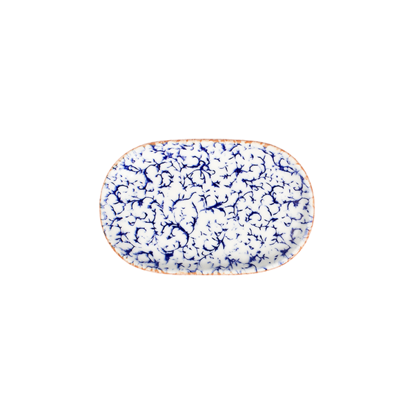 Блюдо овальное 28х18 см ID FINE, Venecia Navy (6)