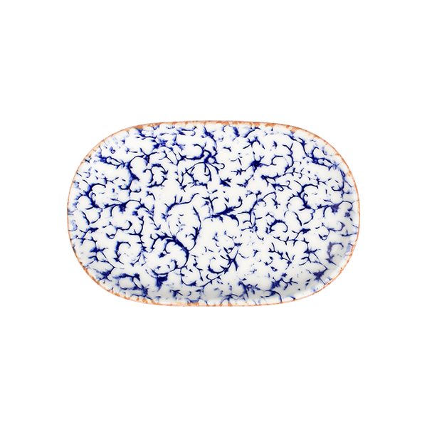 Блюдо овальное 37х24 см ID FINE, Venecia Navy (6)