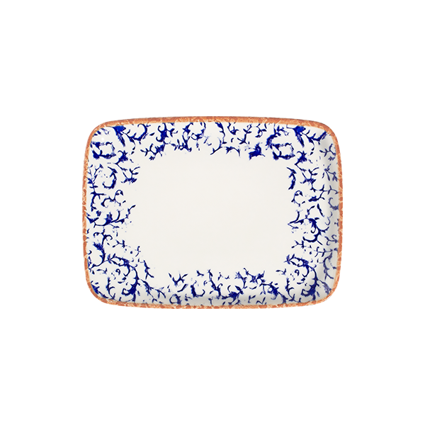 Блюдо прямоугольное 33х23 см ID FINE, Venecia Navy (6)