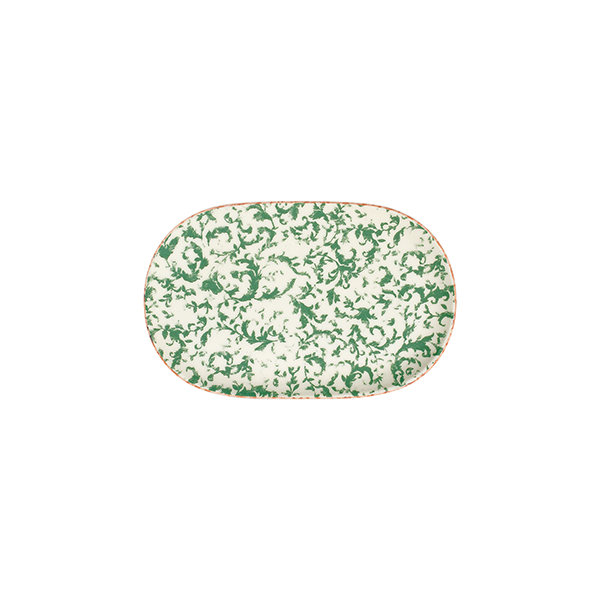 Блюдо овальное 28х18 см ID FINE, Venecia Green (6)