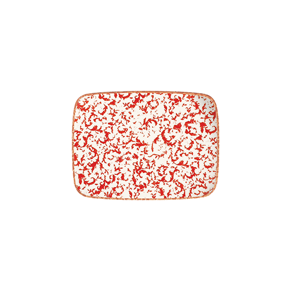 Блюдо прямоугольное 27х20 см ID FINE, Venecia Maroon (6)