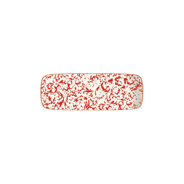 Блюдо прямоугольное 30х11 см ID FINE, Venecia Maroon (6)