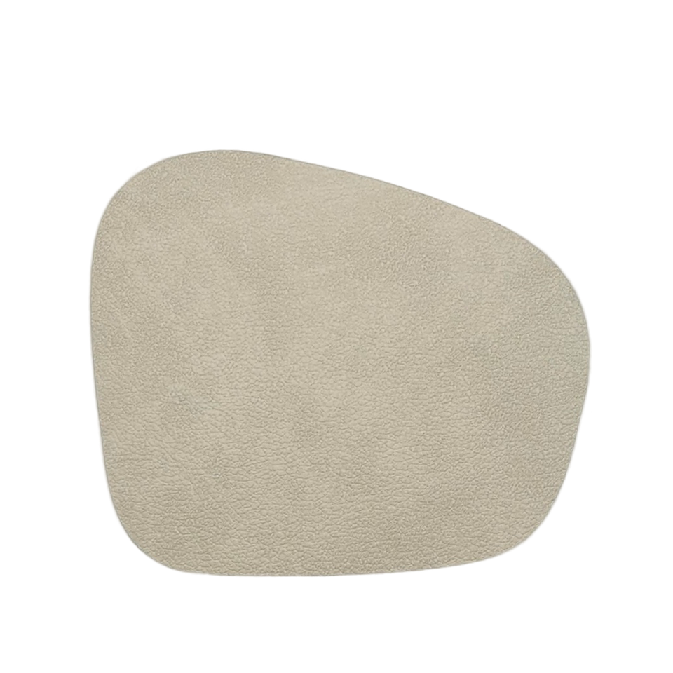 Подстаканник из кожи трапеция 12х11 см VERO, кремовый