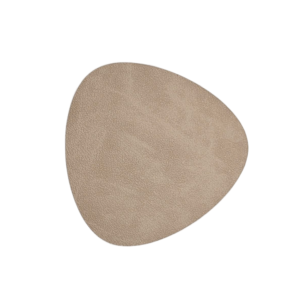 Подстаканник из кожи треугольник 12х12 см VERO, песочный