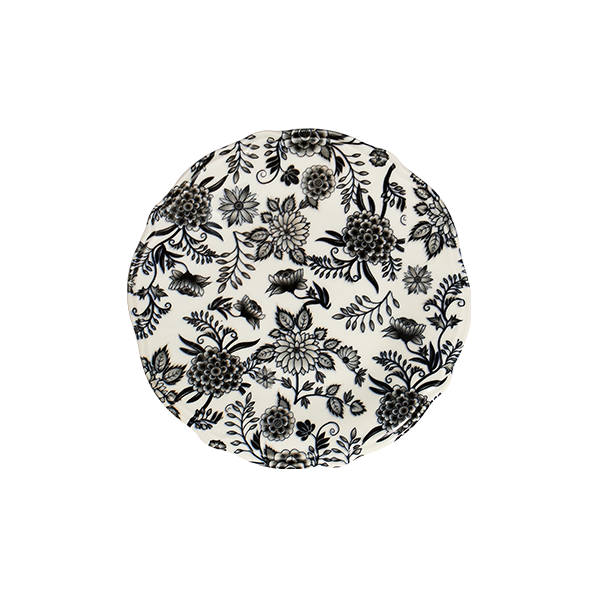 Тарелка 21 см, 1972 by ID FINE, Herba Black