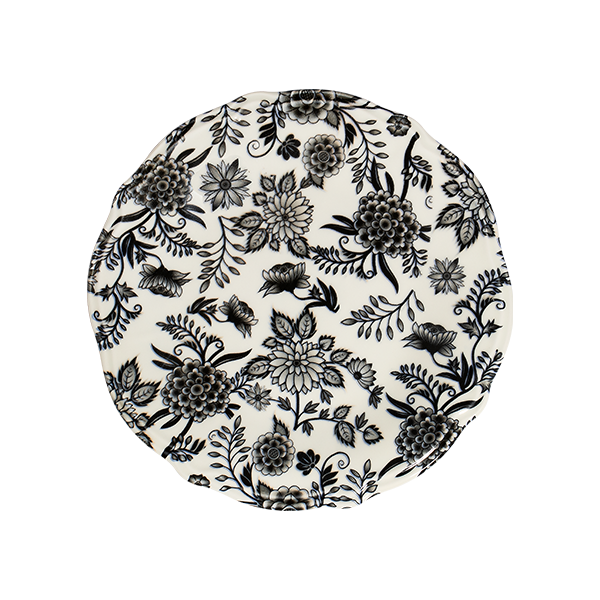 Тарелка 26 см, 1972 by ID FINE, Herba Black