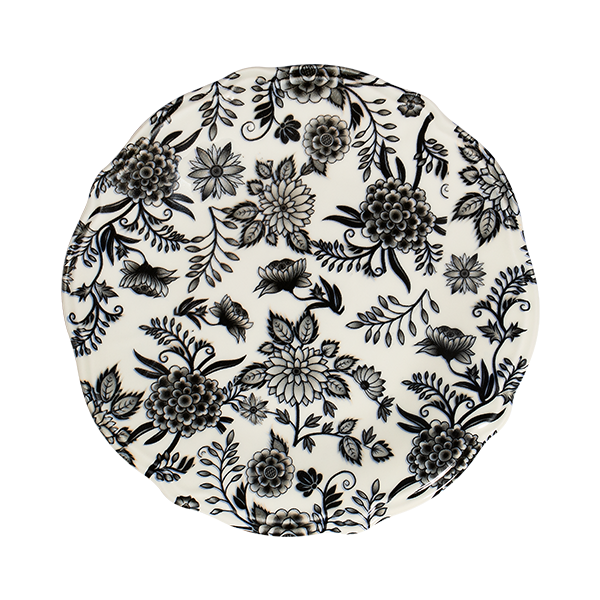 Тарелка 29 см, 1972 by ID FINE, Herba Black