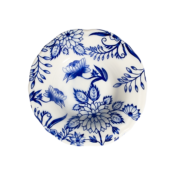 Салатник 25 см 900 мл, 1972 by ID FINE, Herba Blue