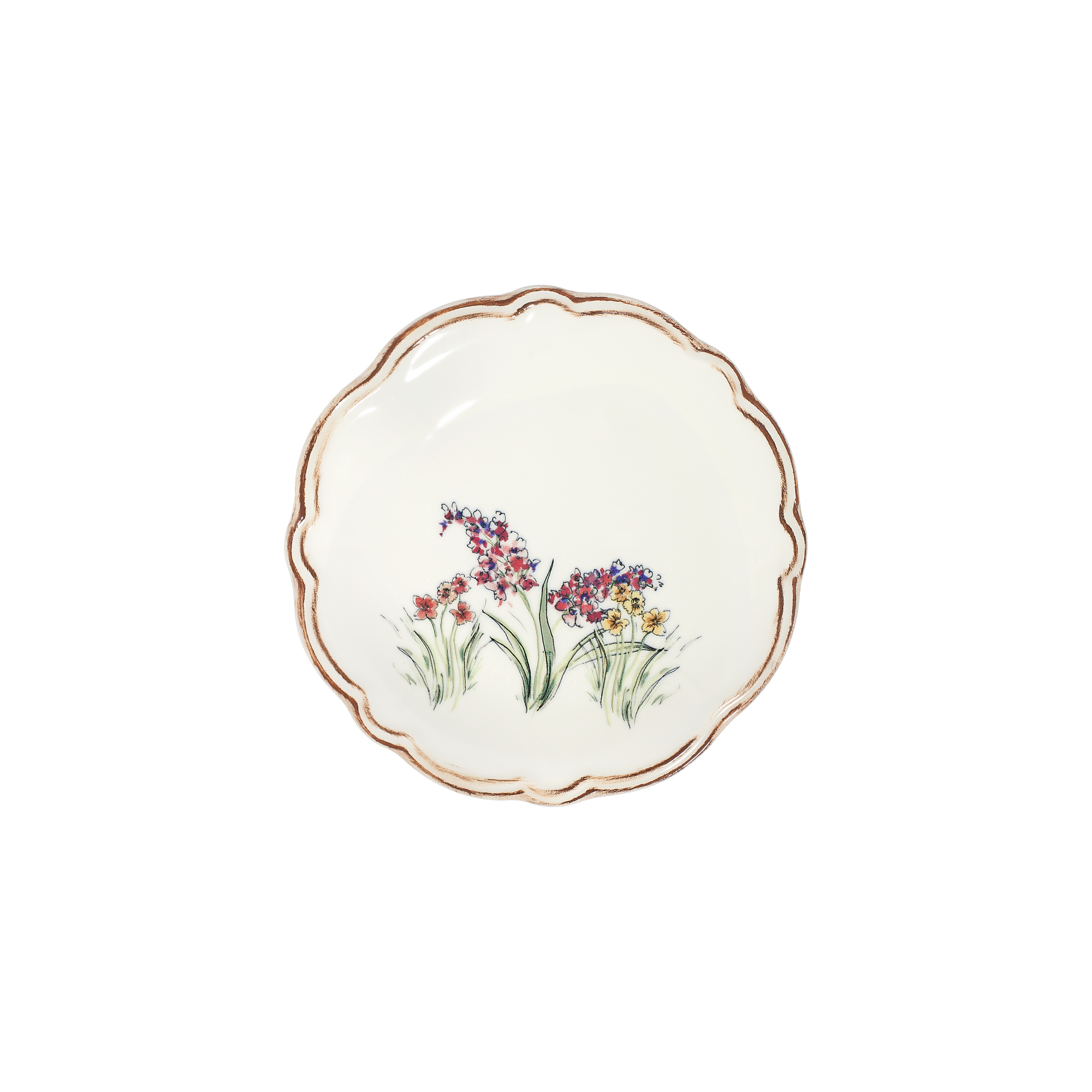 Тарелка 22 см, Porser by ID FINE, Amber (6)