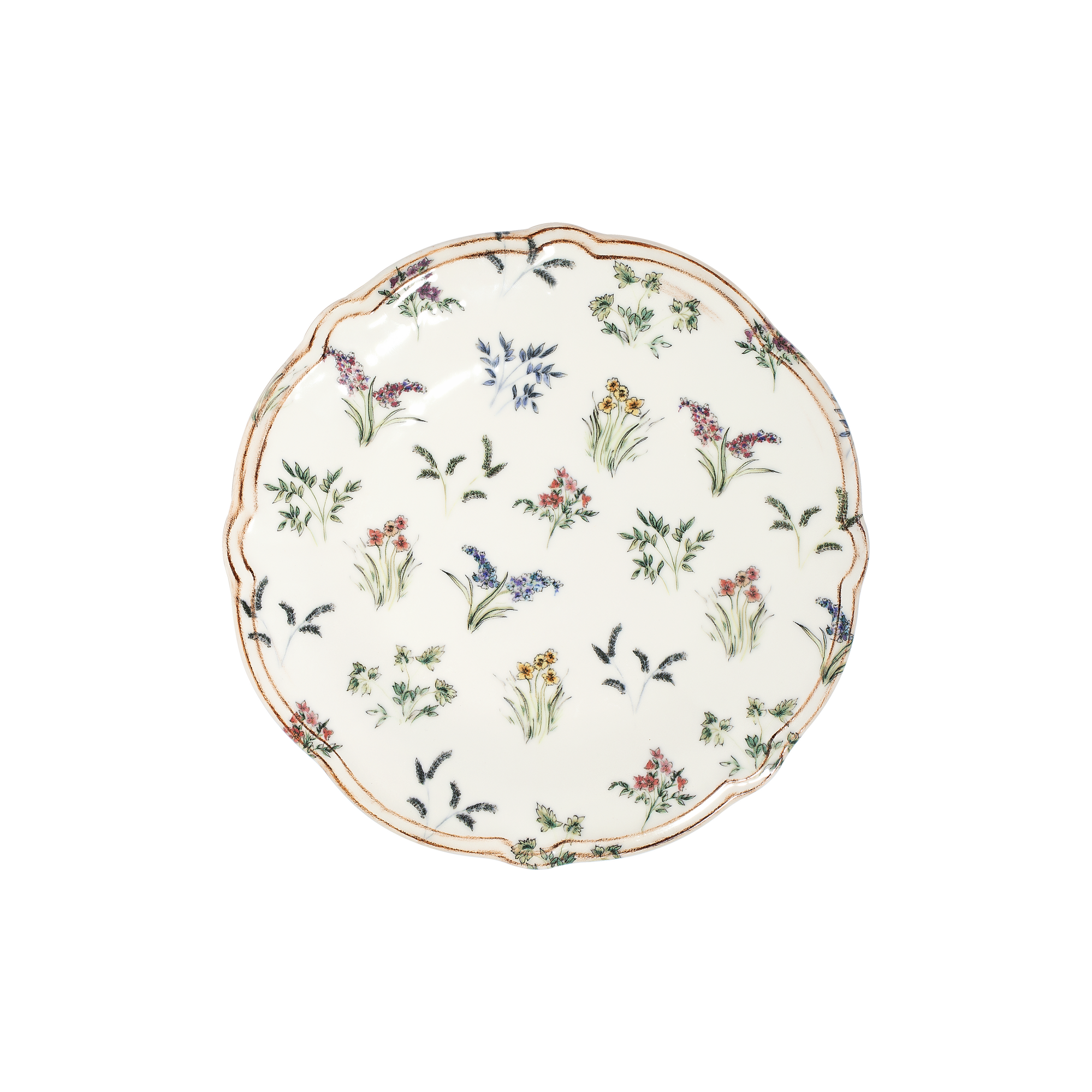 Тарелка 27 см, Porser by ID FINE, Amber (6)