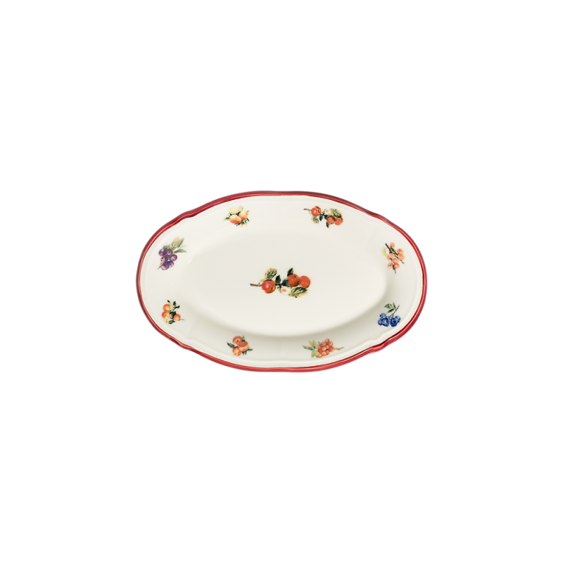 Блюдо овальное 21 см, Porser by ID FINE, Rustik Grace (2)