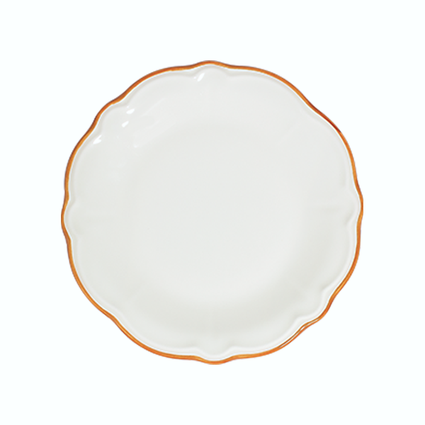 Тарелка плоская 26 см, 1972 by ID FINE, Line Mustard (6)