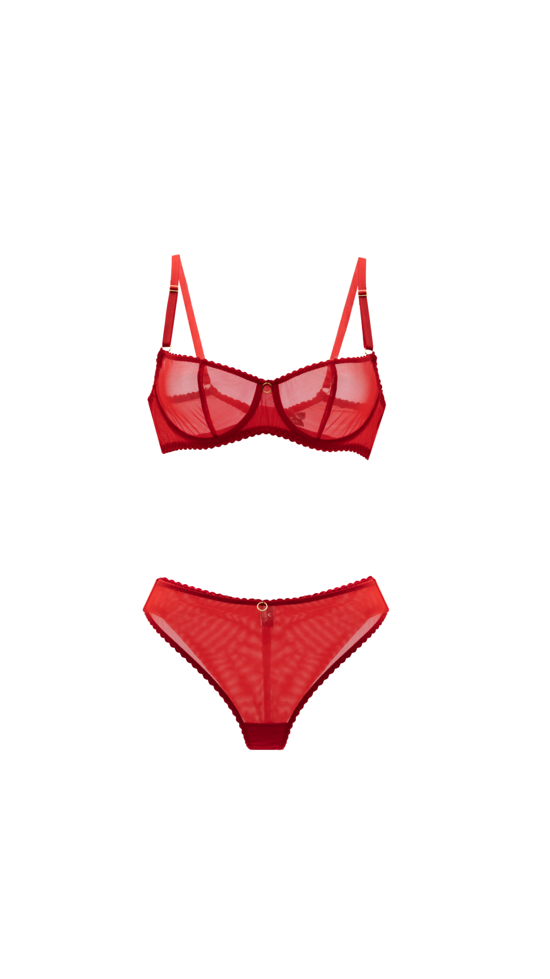 КОМПЛЕКТ NUDE (red)