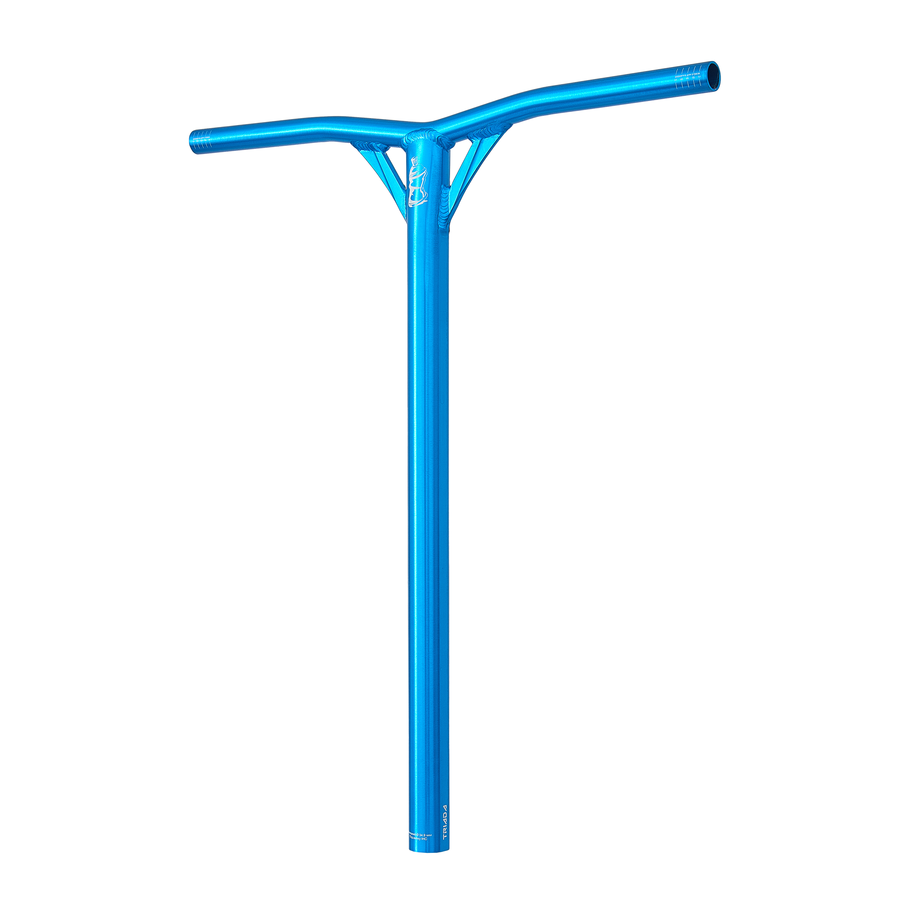 Руль Triada Air Y-образный SCS/IHC 520мм*620мм, polished heavenly