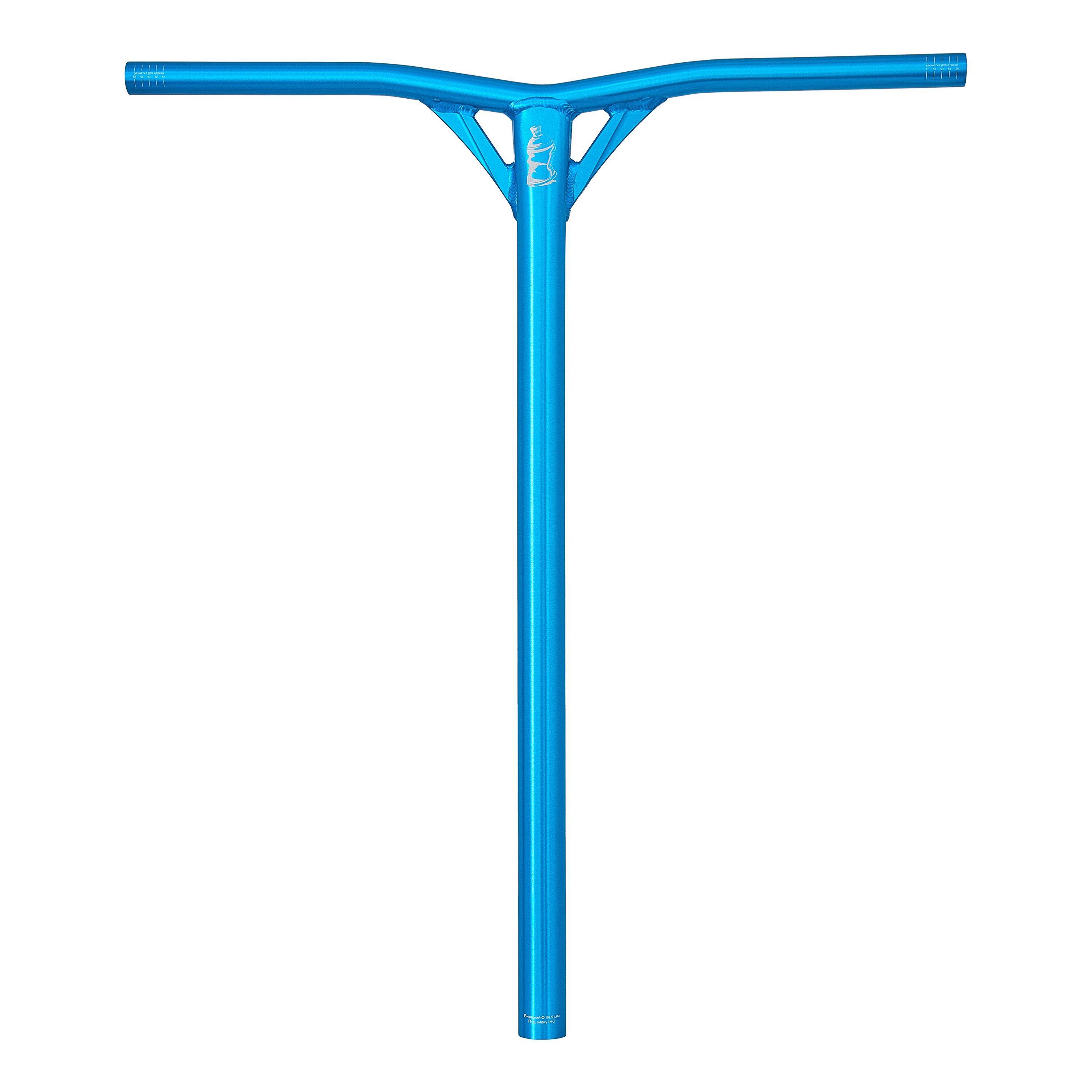 Руль Triada Air Y-образный SCS/IHC 560мм*660мм, polished heavenly