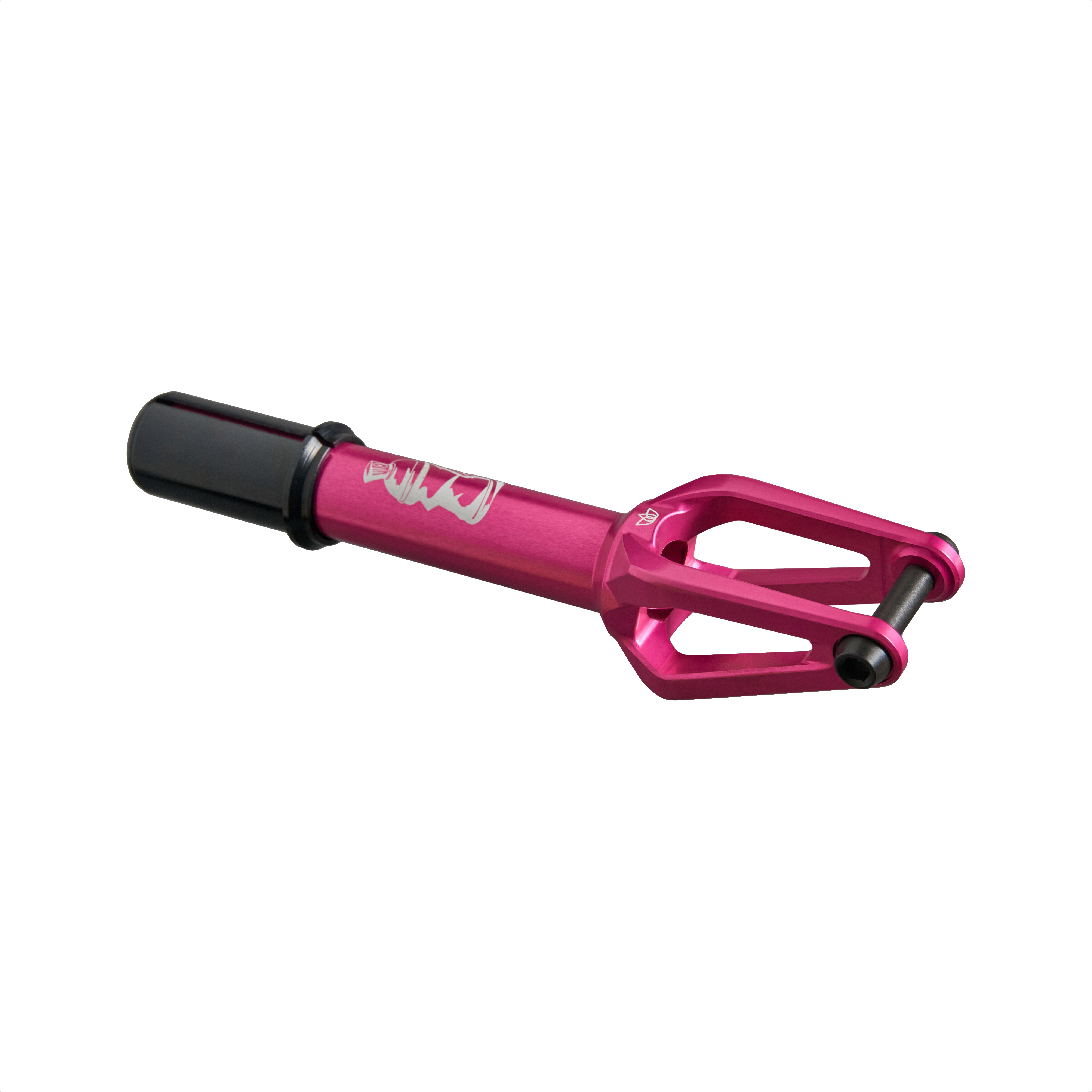 Вилка Triada Air IHC, polished bubble pink