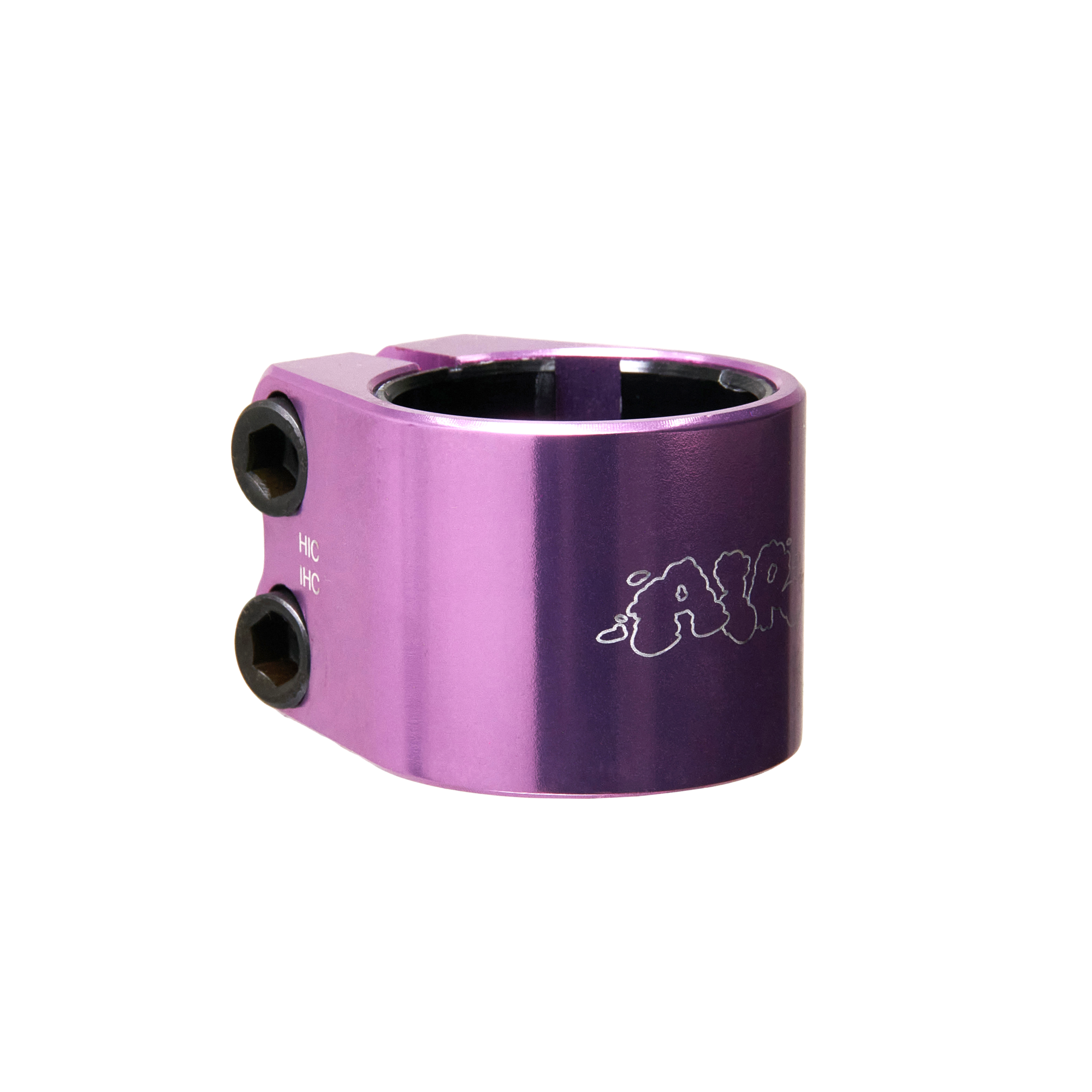 Зажим Triada Air IHC/HIC, polished deep purple