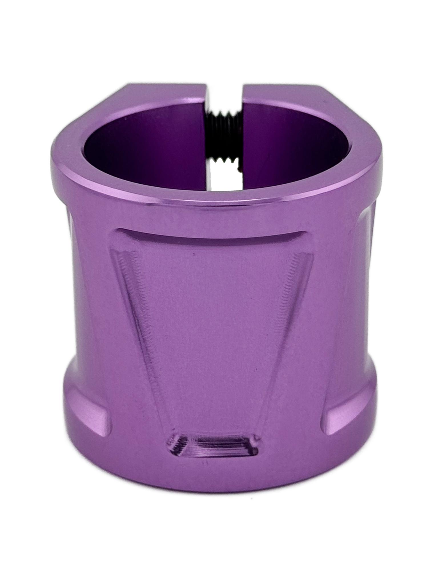 Зажим TRIADA BAISIC 3-болта фиолетовый полированный