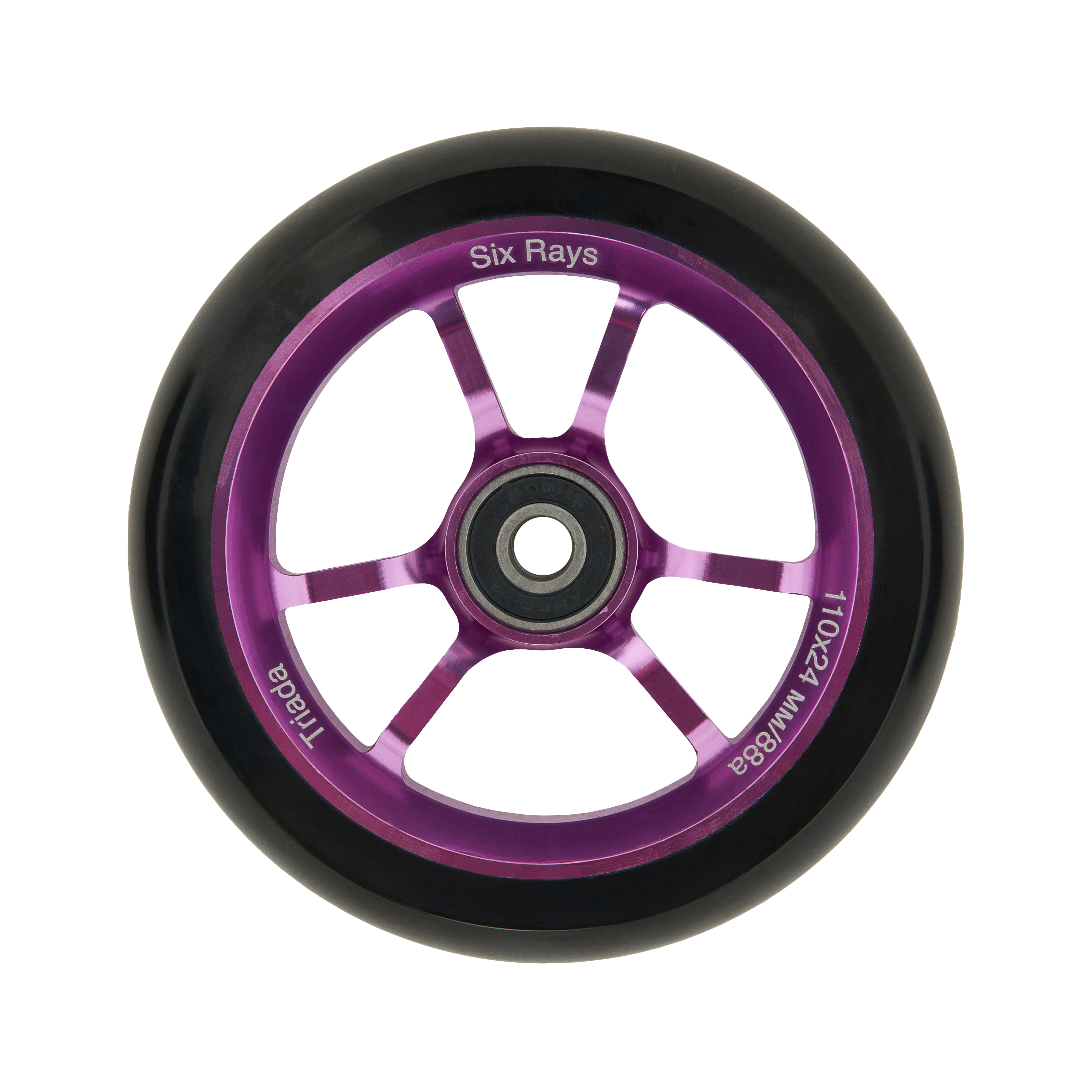 Колесо Triada Air 3-Spoke, polished deep purple