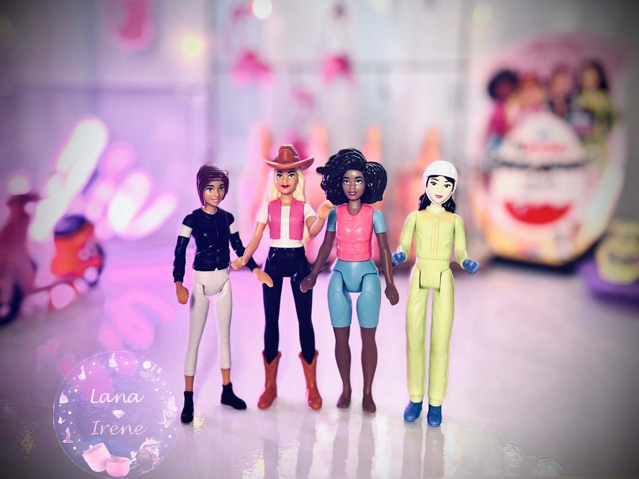 Коллекция "Barbie - Активные приключения" (Киндер Макси 2025)