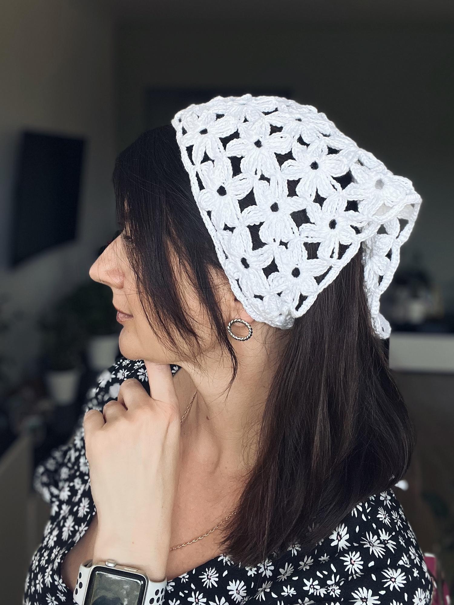 Мастер-класс по вязанию косыночки крючком