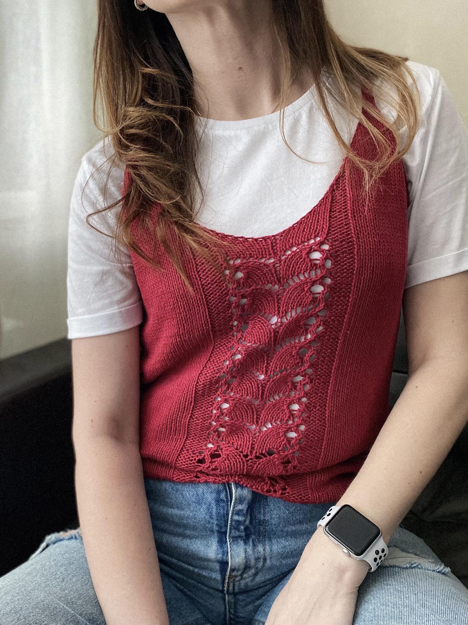 Мастер-класс по вязанию топа "Lilian"