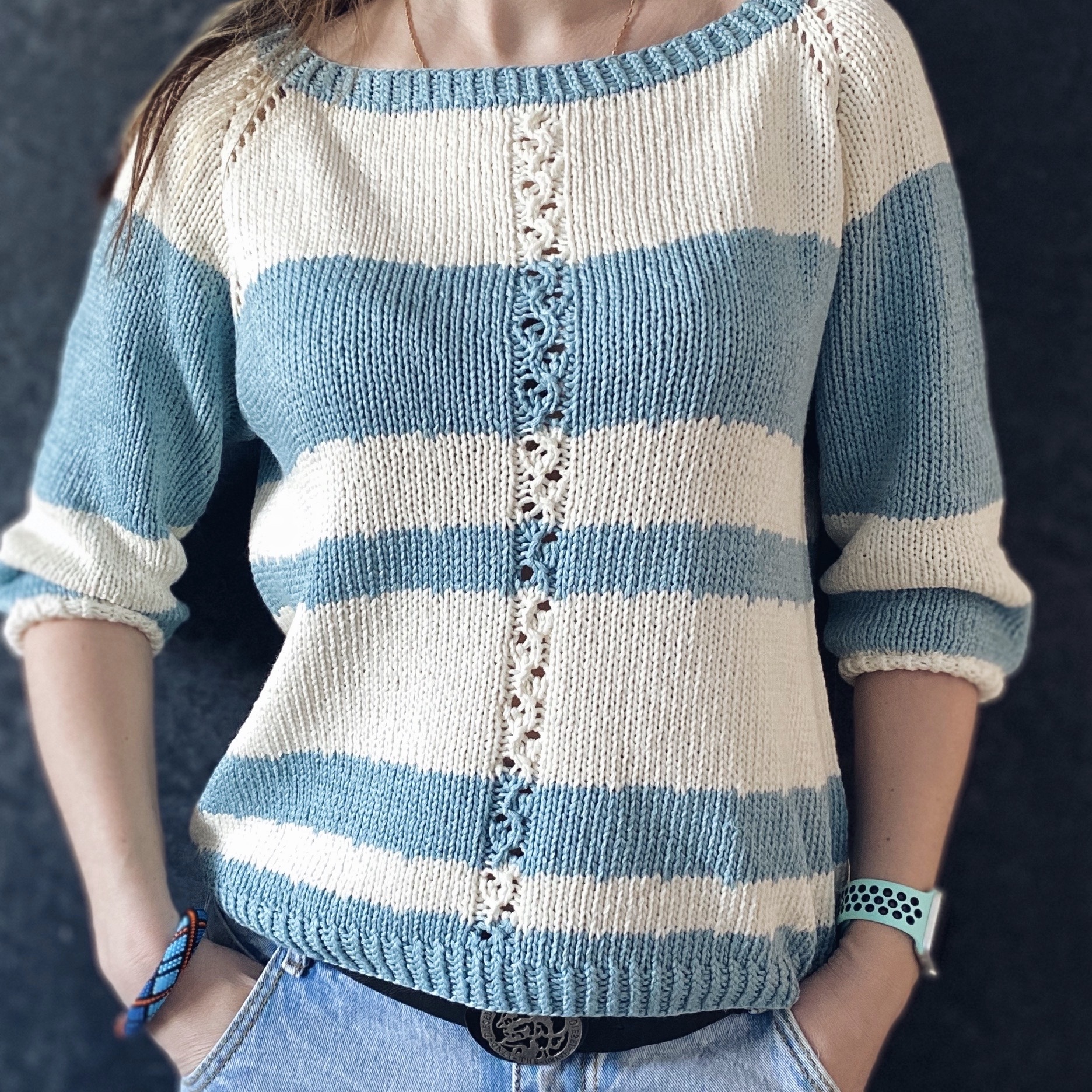 Мастер-класс по вязанию джемпера "Sofia"