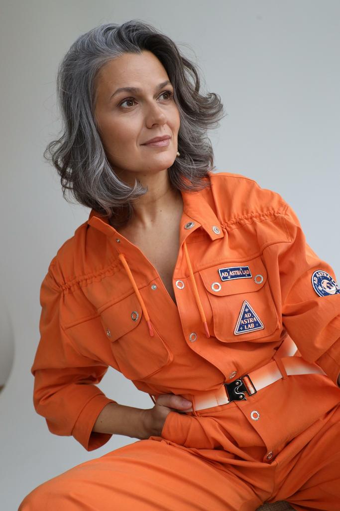 Комбинезон "Space Crew", true orange