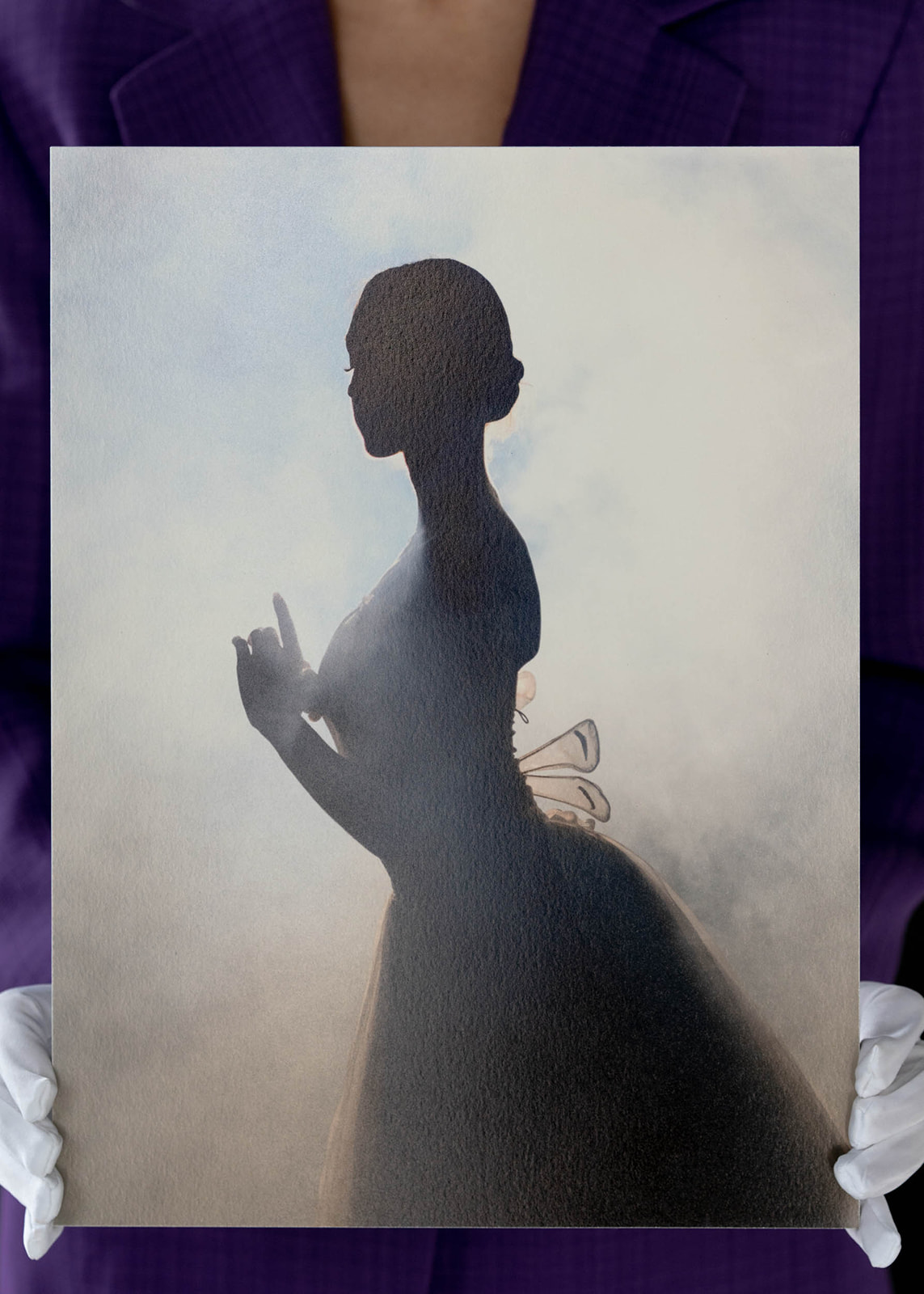 Постер "Ballerina in Blue"