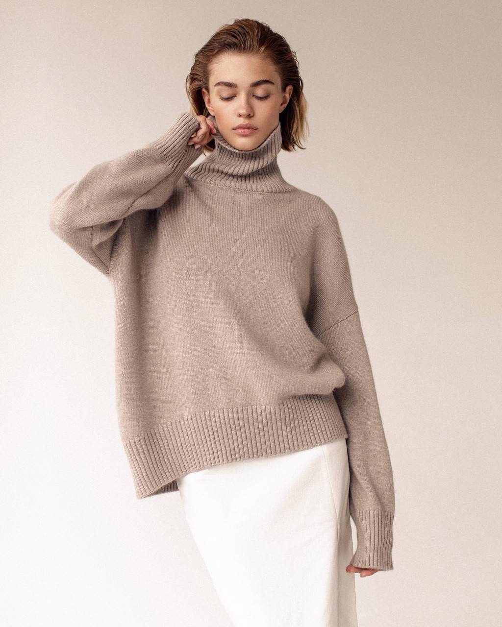 Cashmere > Oversized extremely soft 100% cashmere sweater Buy from e-shop